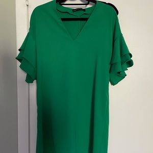 Zara green dress